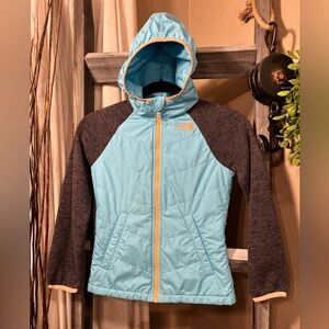 THE NORTH FACE LIGHTWEIGHT PUFFER SWEATER COMBO JACKET